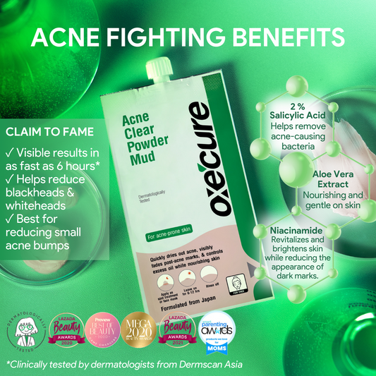 OXECURE Acne Clear Powder Mud 7g