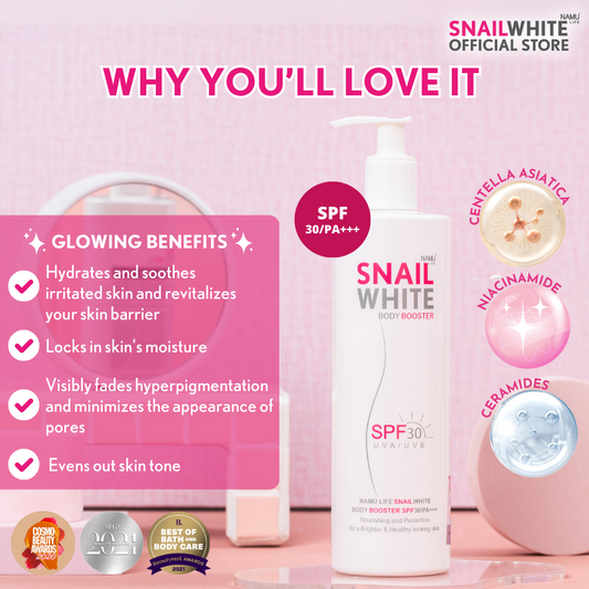 SNAILWHITE Body Booster SPF30/PA+++ 350ml