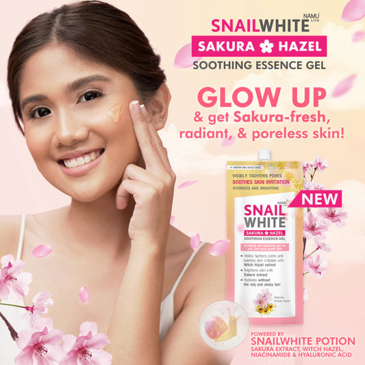 SNAILWHITE Sakura Hazel Soothing Essence Gel 20ml (Expiring Sep 2025)