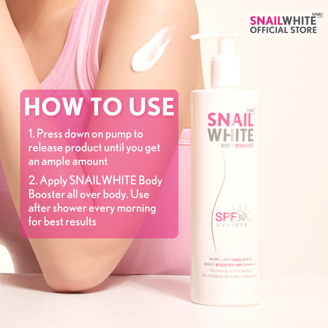 SNAILWHITE Body Booster SPF30/PA+++ 350ml
