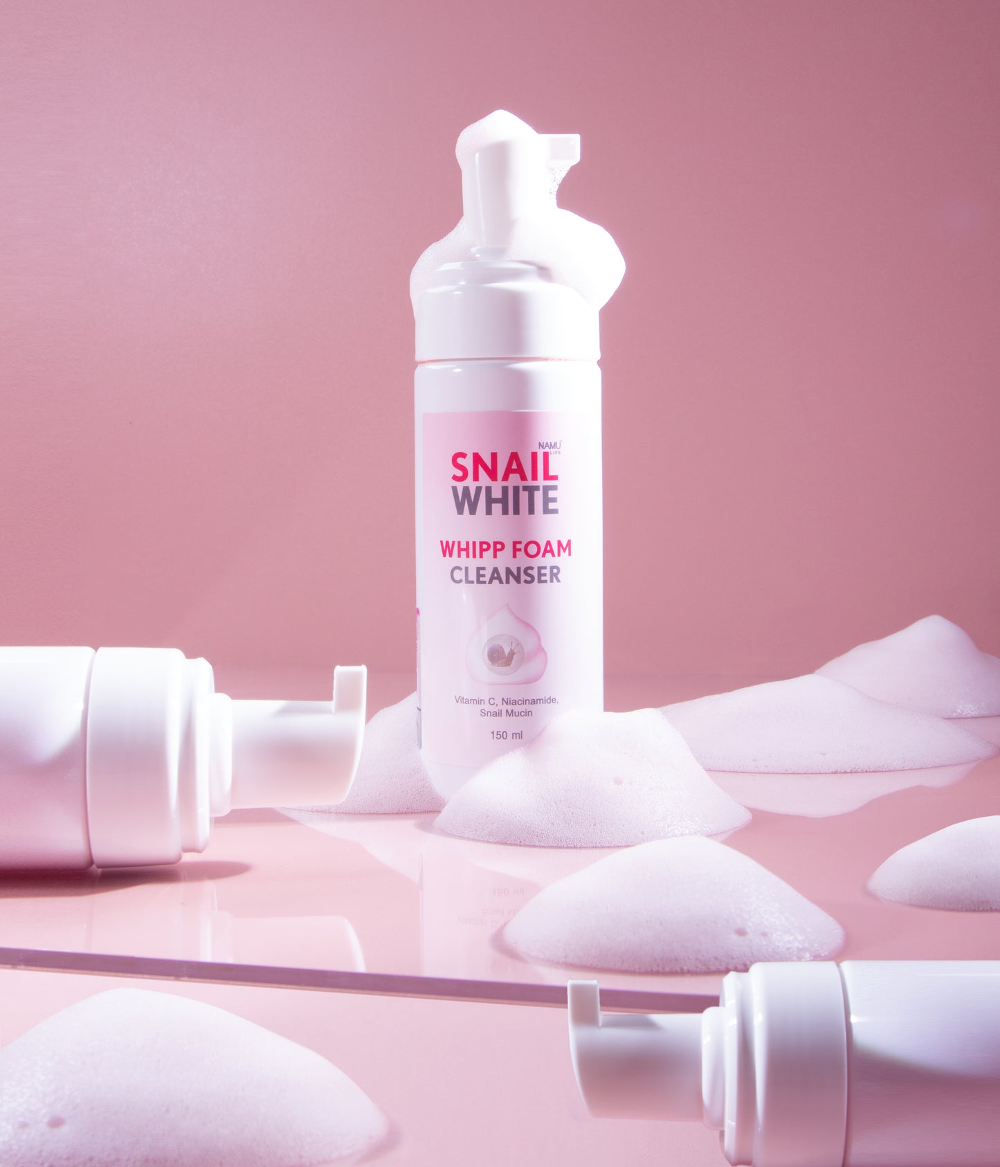 SNAILWHITE Whipp Foam Cleanser 150ml (Expiring Feb 2026)