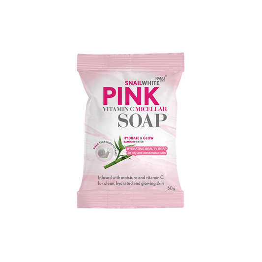 SNAILWHITE Pink Vitamin C Micellar Soap 60g