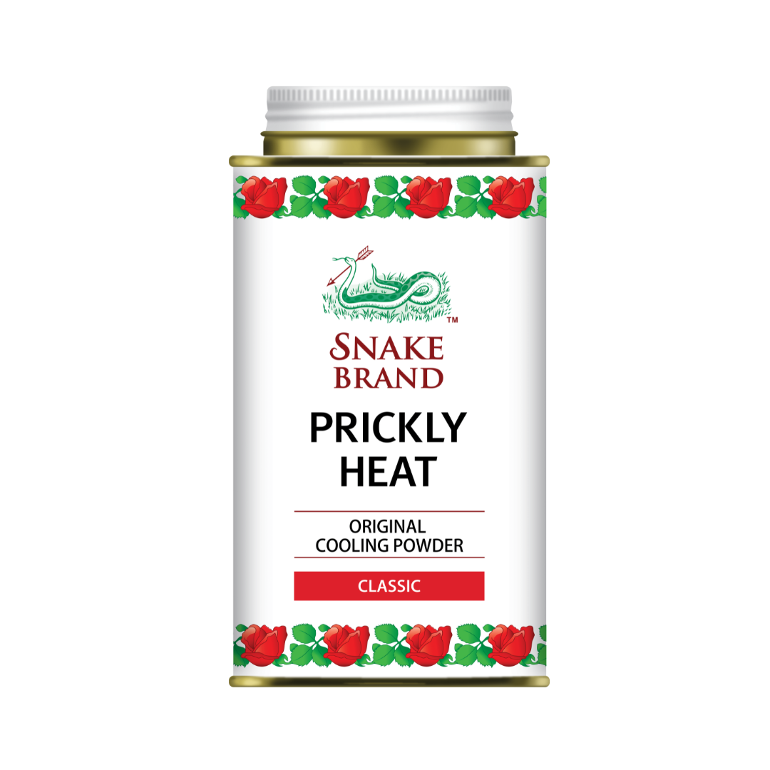 SNAKE BRAND Prickly Heat Original Cooling Powder Classic 140g