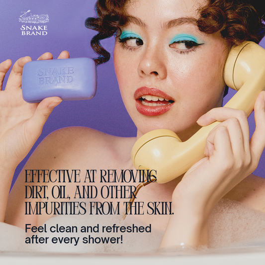 SNAKE BRAND Relaxing Cooling Soap 100g