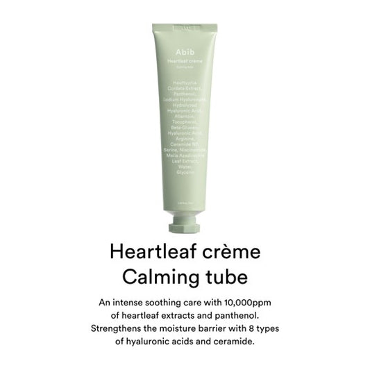 Abib Calming Tube Heartleaf Créme Moisturizer 75ml