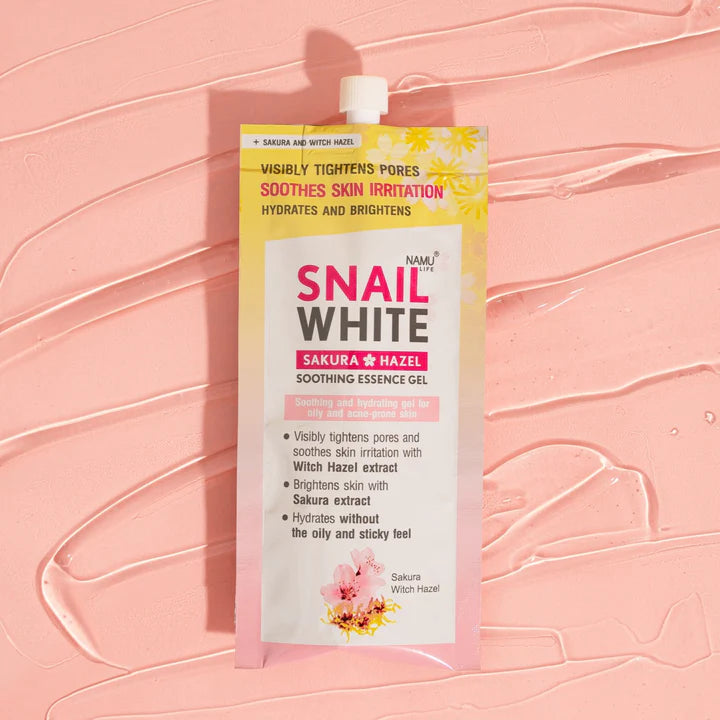 SNAILWHITE Sakura Hazel Soothing Essence Gel 20ml (Expiring Sep 2025)