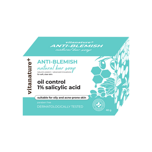 Vitanature+ Anti-Blemish Natural Soap Bar 40g