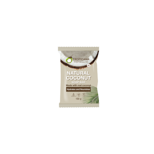 Tropicana Virgin Coconut Oil Natural Coconut Soap Bar 100g