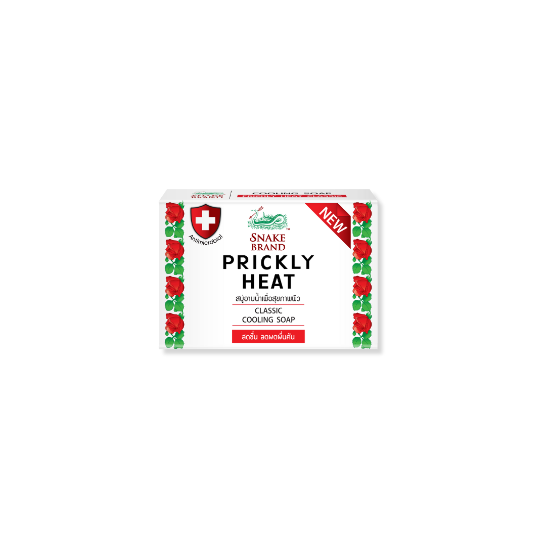 Snake Brand Prickly Heat Classic Cooling Soap 40g