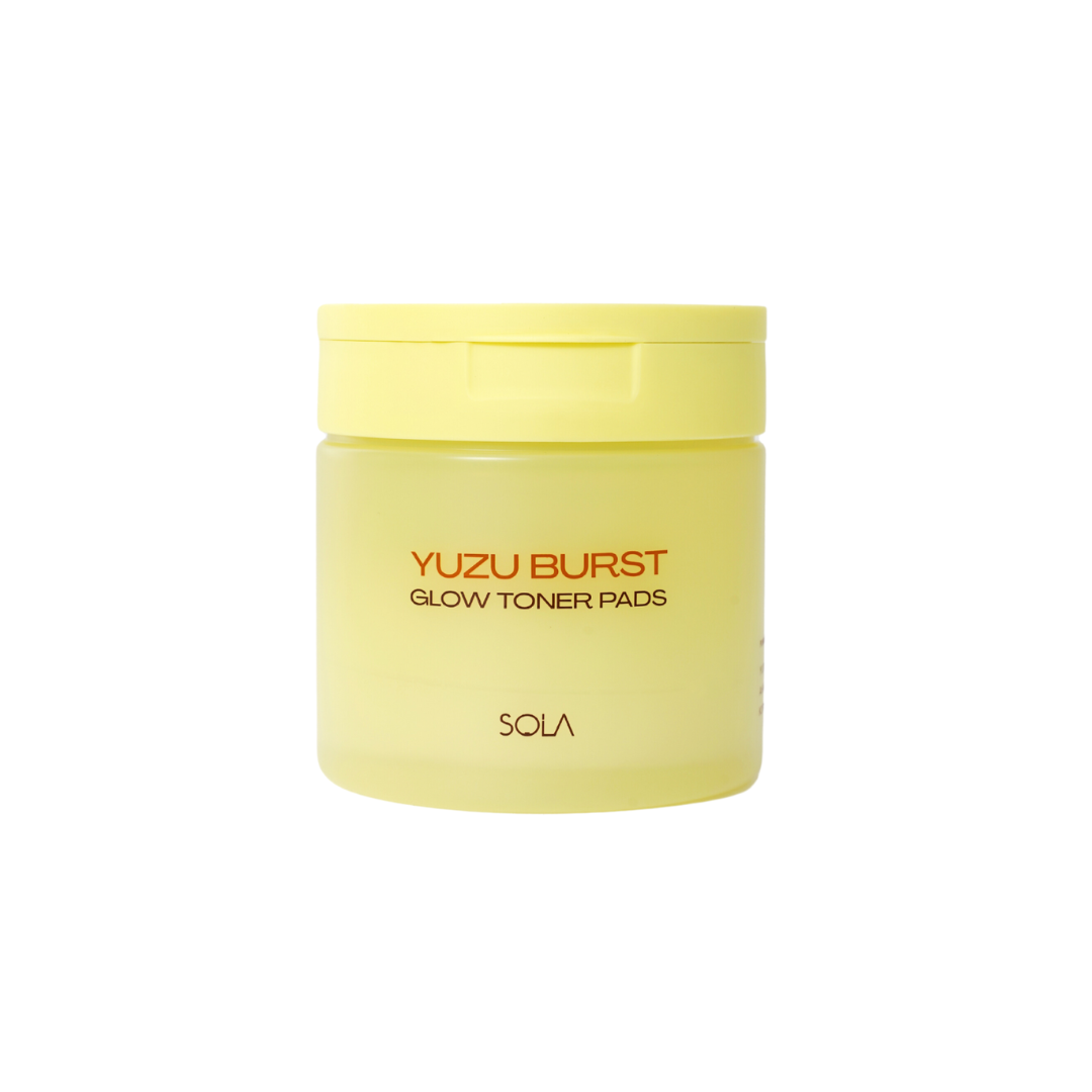 SOLA Yuzu Burst Glow Toner Pads (50 pads)